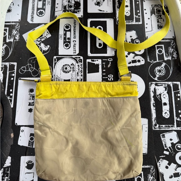 Coach Signature Nylon File Bag - Picture 5 of 10